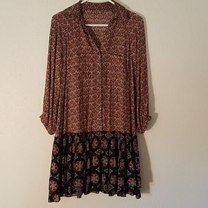 Mob Boho Chic Dress Brazil Size M